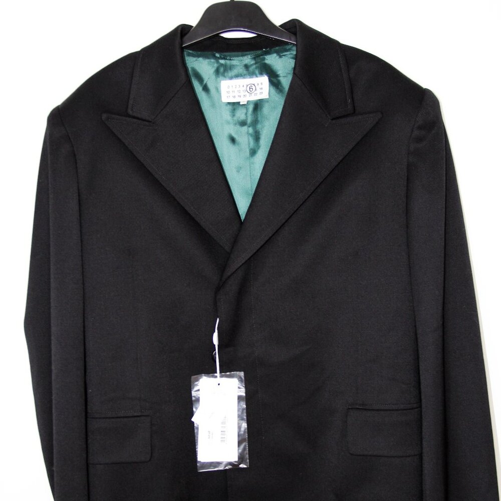 BNWT AW24 MM6 MAISON MARGIELA SINGLE STITCH BLAZER JACKET 48 & 50 - Picture 2 of 16